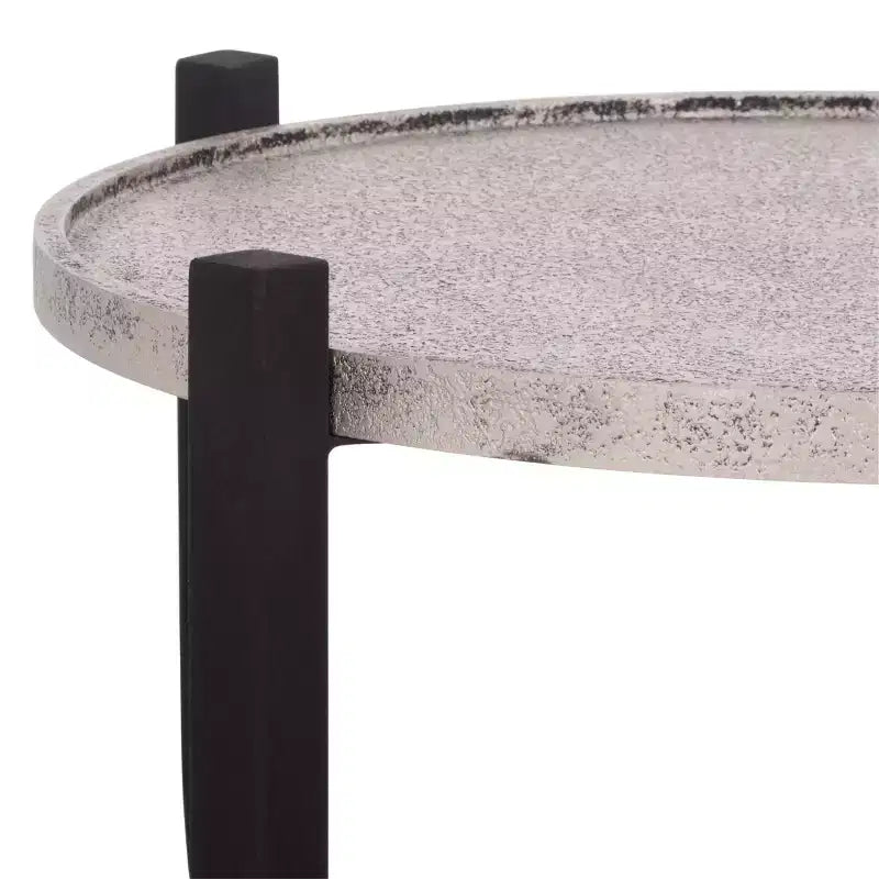 Table d'appoint - ACC3240 - Gris/Noir