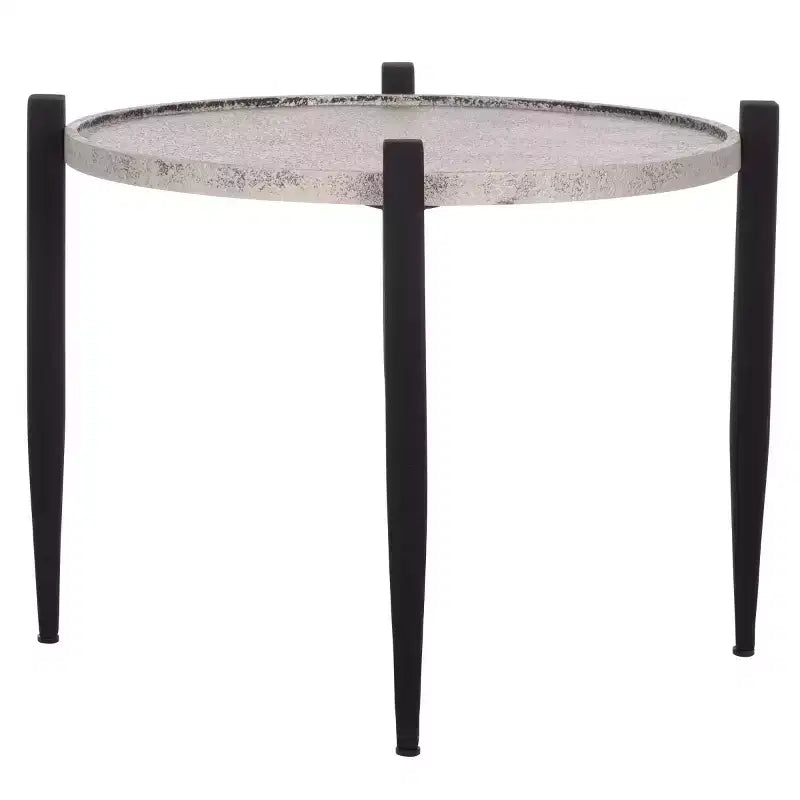 Table d'appoint - ACC3240 - Gris/Noir