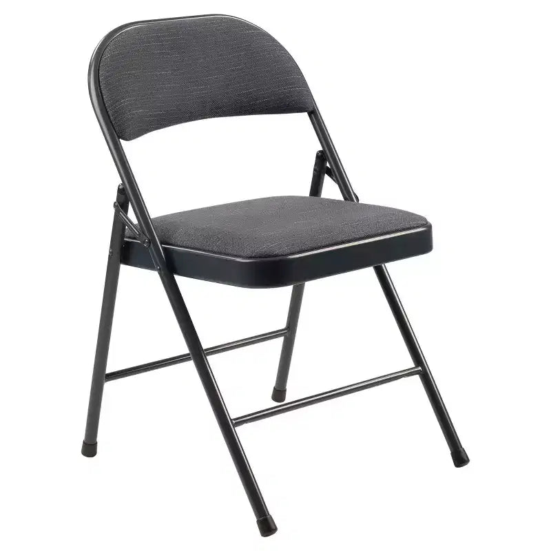 Chaises pliantes rembourrées en tissu