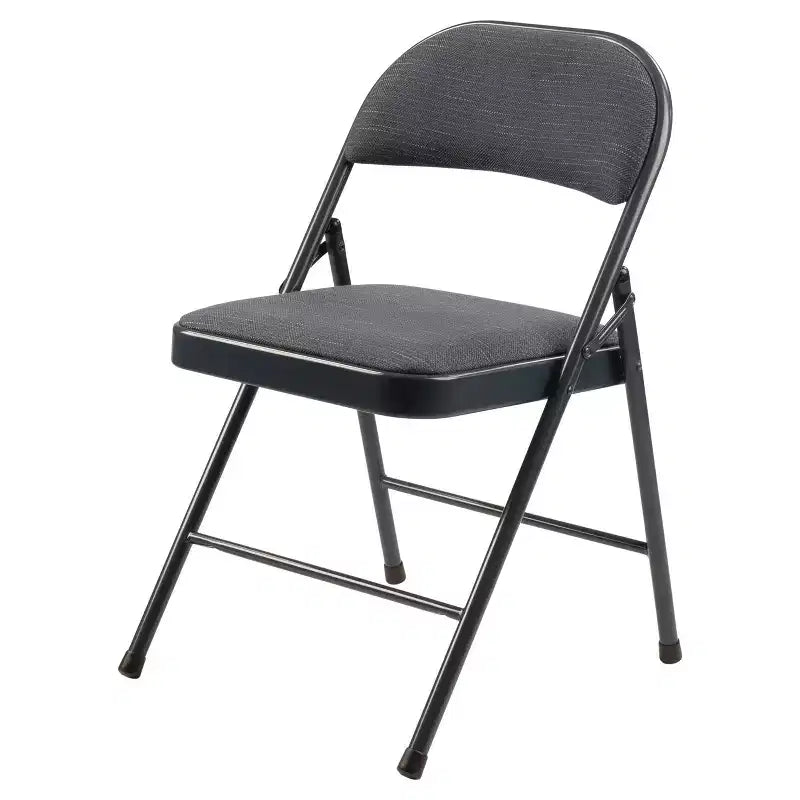 Chaises pliantes rembourrées en tissu