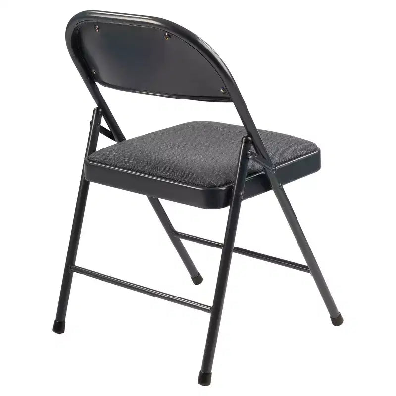 Chaises pliantes rembourrées en tissu