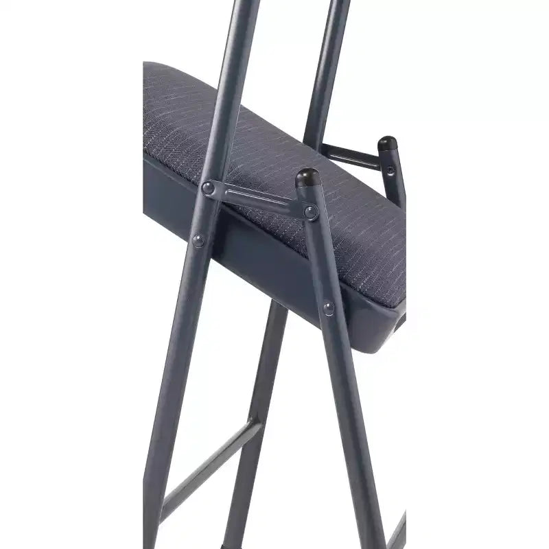Chaises pliantes rembourrées en tissu