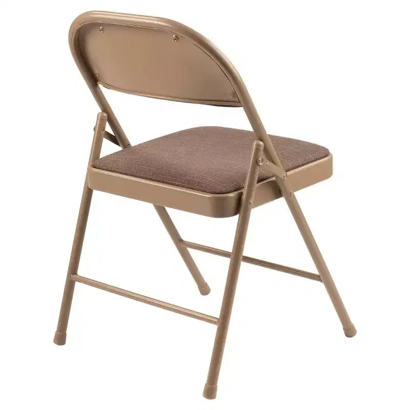 Chaises pliantes rembourrées en tissu