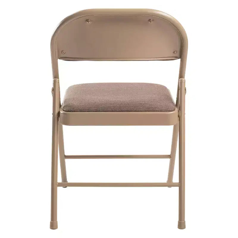 Chaises pliantes rembourrées en tissu