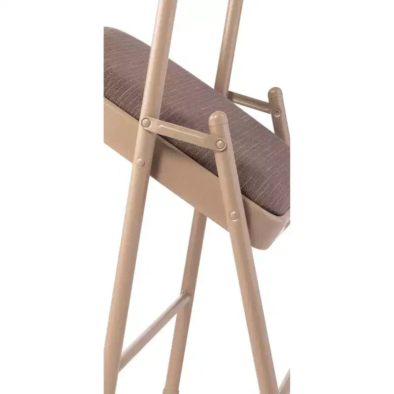 Chaises pliantes rembourrées en tissu