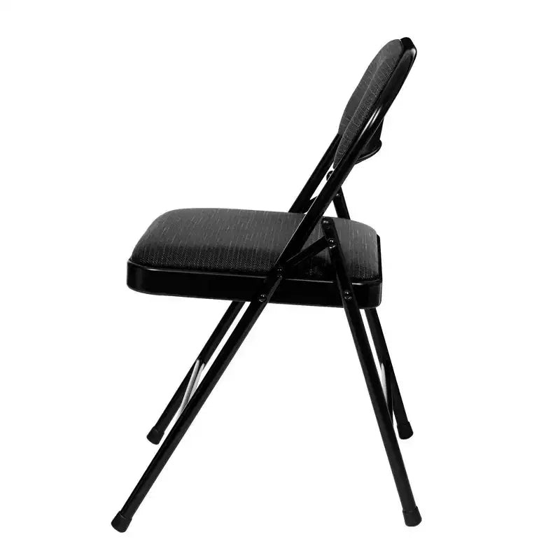 Chaises pliantes rembourrées en tissu