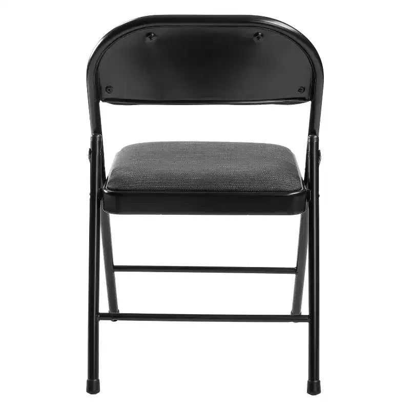 Chaises pliantes rembourrées en tissu