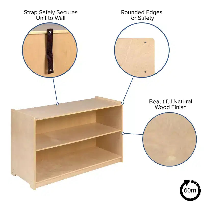 Armoire de rangement en bois pour salle de classe, pour usage commercial ou domestique